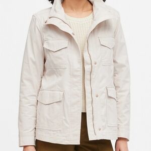 NWOT BANANA REPUBLIC CREAM & GOLD CARGO JACKET